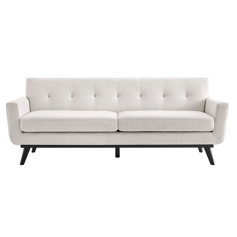 Jimena Herringbone Fabric Sofa