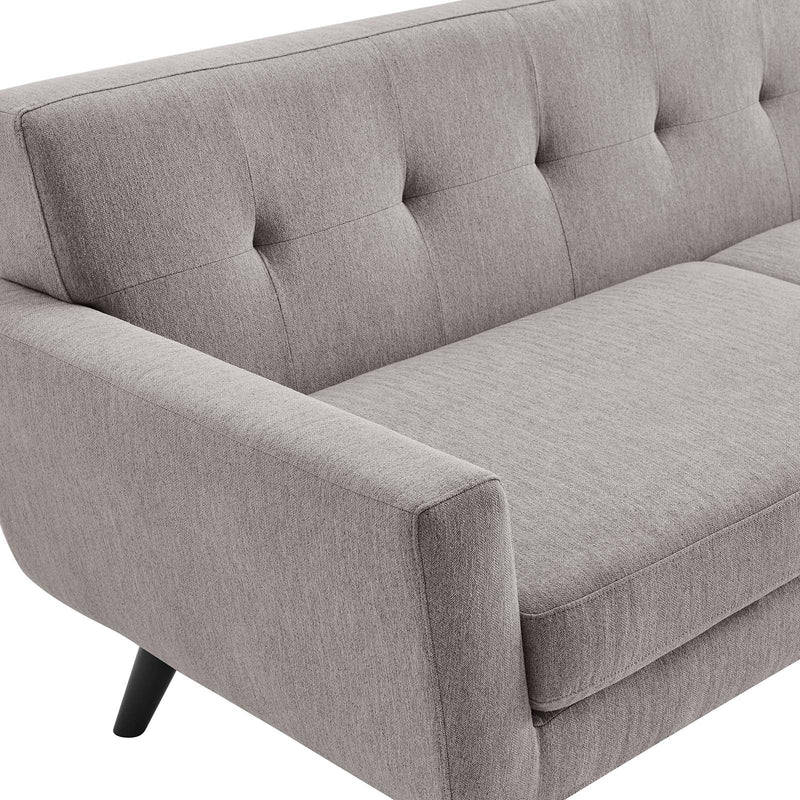 Jimena Herringbone Fabric Sofa