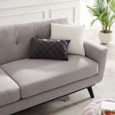 Jimena Herringbone Fabric Sofa
