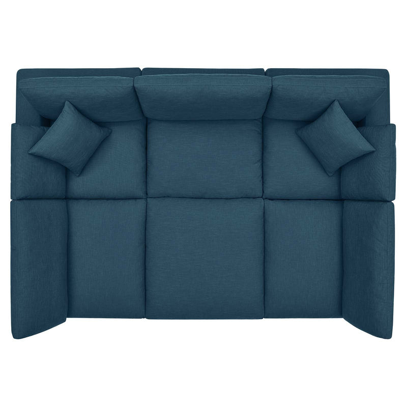 Liberty Down Filled Overstuffed 6-Piece Sectional Sofa