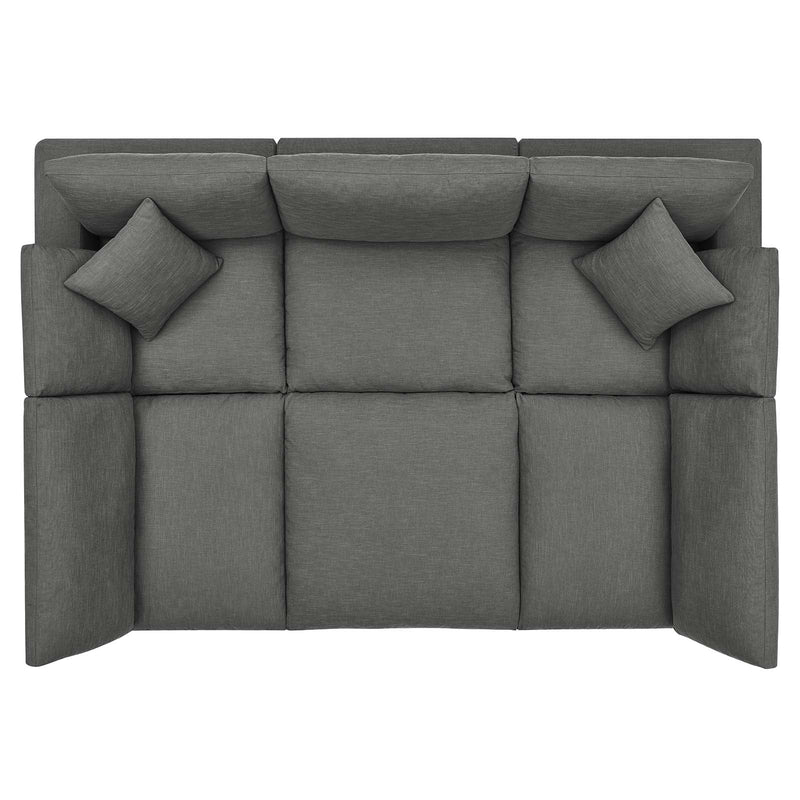 Liberty Down Filled Overstuffed 6-Piece Sectional Sofa