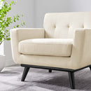 Journi Herringbone Fabric Armchair