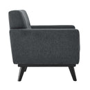 Journi Herringbone Fabric Armchair