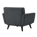 Journi Herringbone Fabric Armchair