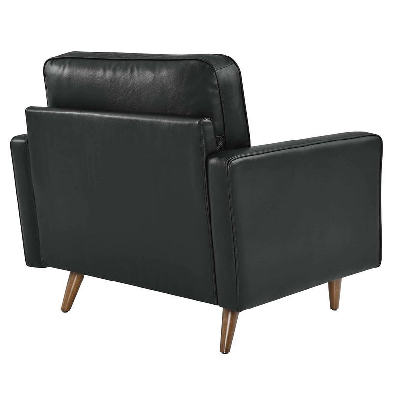 Cannon Leather Armchair