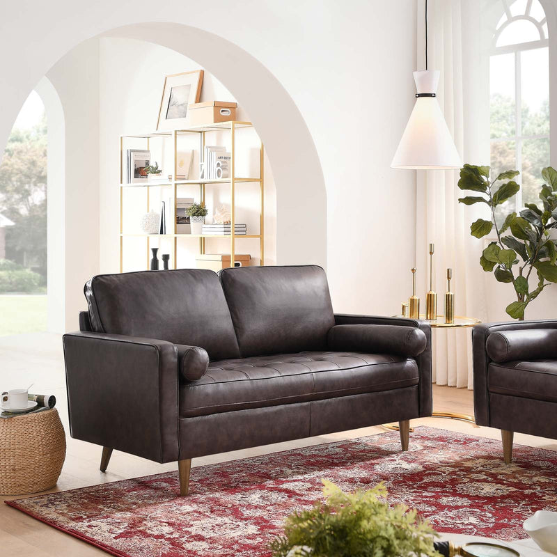 Alora Upholstered Fabric Loveseat