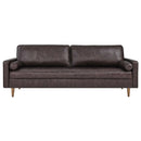 Cannon 88" TOP GRAIN Leather Sofa