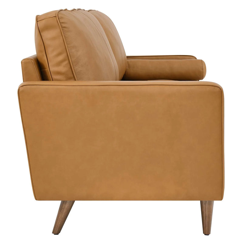 Cannon 88" TOP GRAIN Leather Sofa