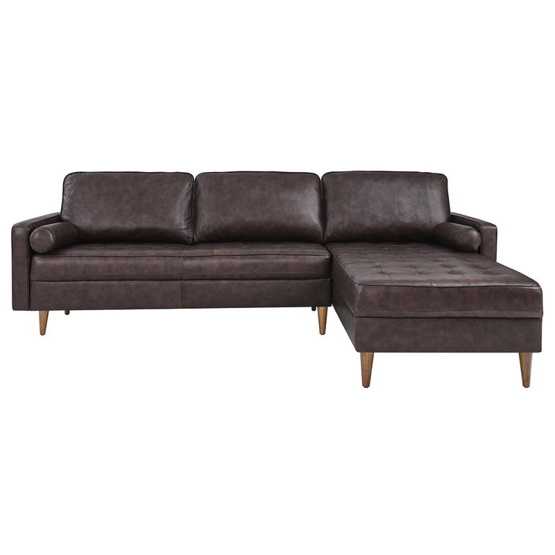 Malcolm Leather Sectional Sofa
