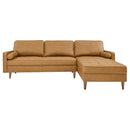 Malcolm Leather Sectional Sofa