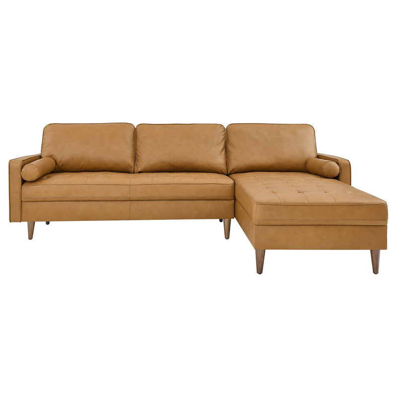 Malcolm Leather Sectional Sofa