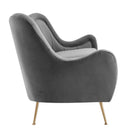 Cayden Channel Tufted Performance Velvet Sofa