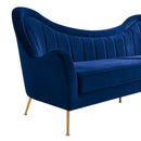 Cayden Channel Tufted Performance Velvet Sofa