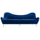 Cayden Channel Tufted Performance Velvet Sofa