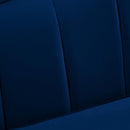 Cayden Channel Tufted Performance Velvet Sofa