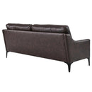 Justin Leather Sofa