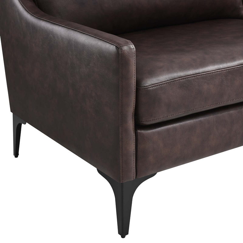 Justin Leather Sofa