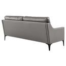 Justin Leather Sofa