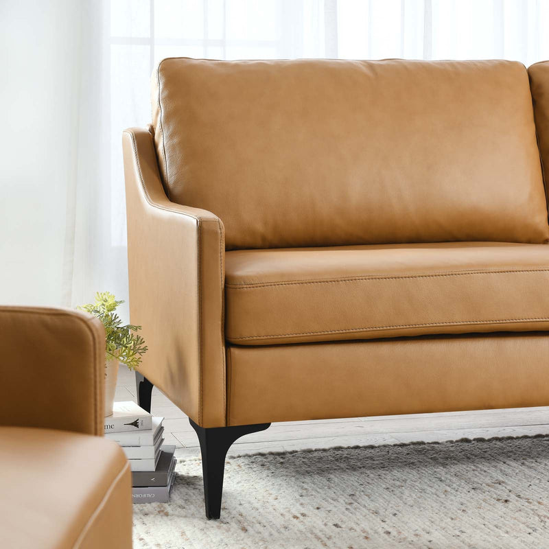 Justin Leather Sofa