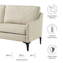 Justin Upholstered Fabric Sofa