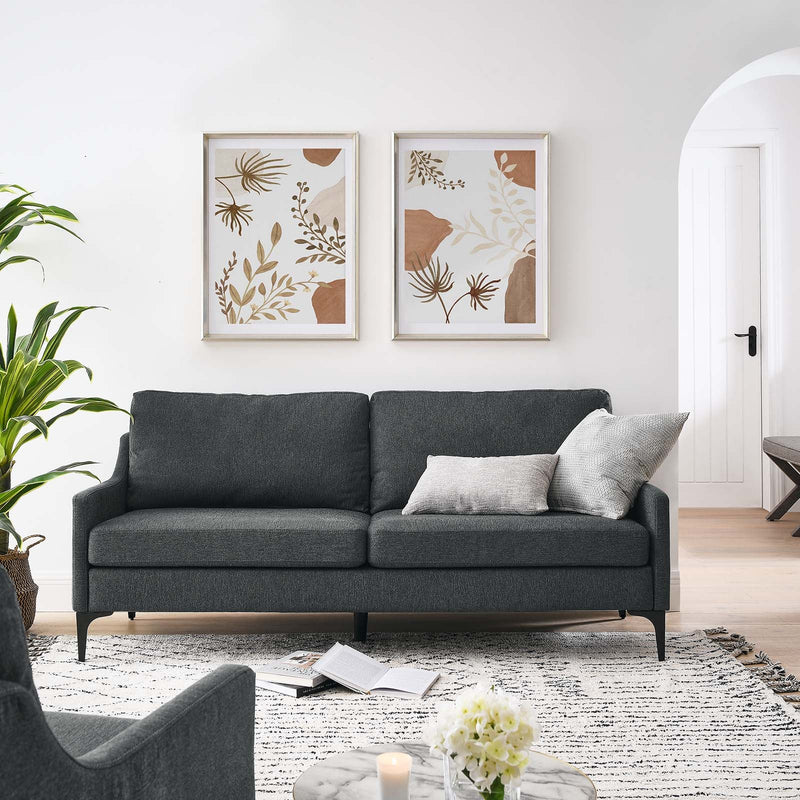 Justin Upholstered Fabric Sofa