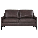 Justin Leather Loveseat