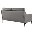 Justin Leather Loveseat