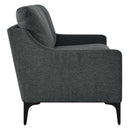 Justin Upholstered Fabric Loveseat
