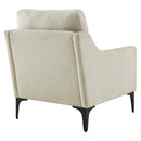 Justin Upholstered Fabric Armchair