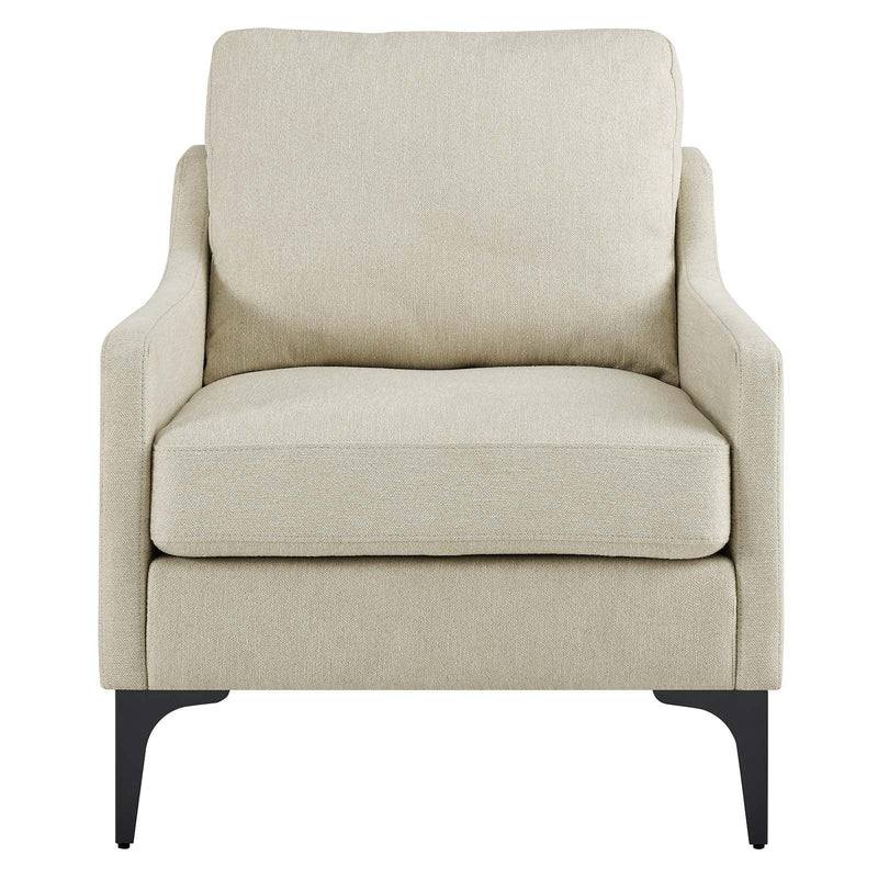 Justin Upholstered Fabric Armchair