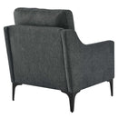 Justin Upholstered Fabric Armchair