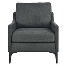 Justin Upholstered Fabric Armchair