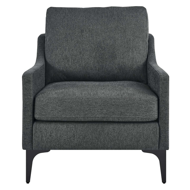 Justin Upholstered Fabric Armchair
