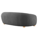 Teagan Boucle Upholstered Fabric Sofa