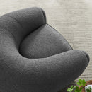 Teagan Boucle Upholstered Fabric Armchair