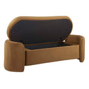Scarlet Upholstered Performance Velvet Bench