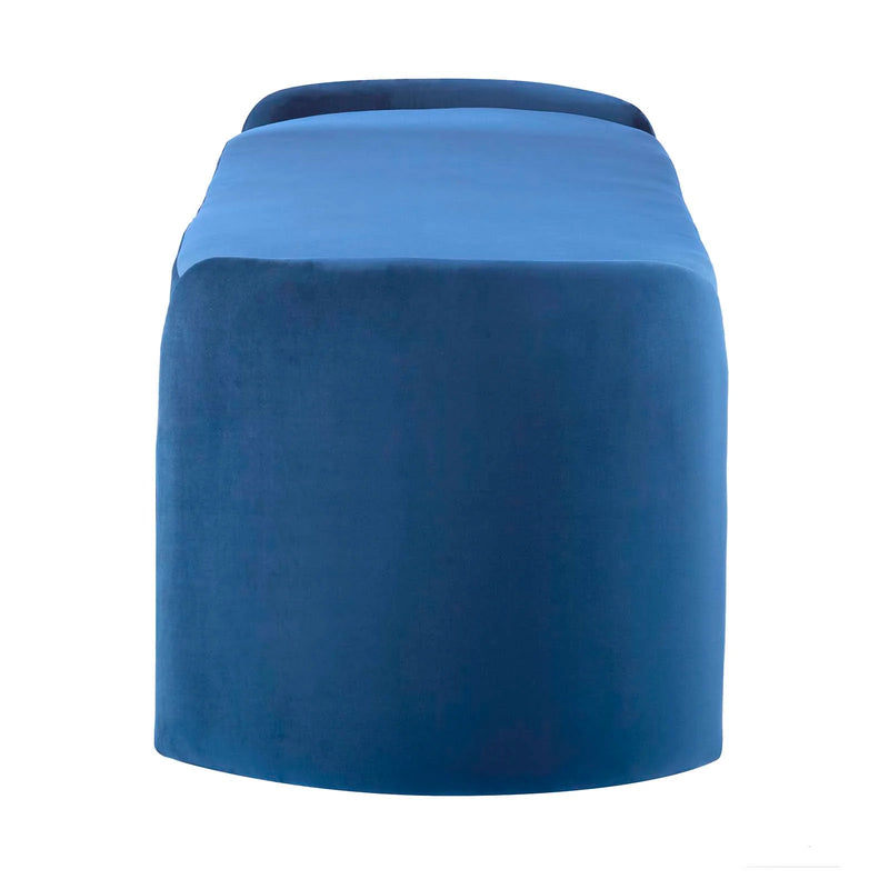Scarlet Upholstered Performance Velvet Bench