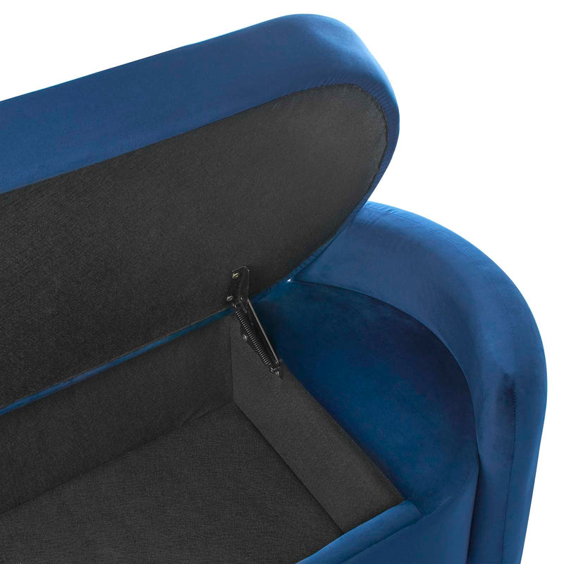 Scarlet Upholstered Performance Velvet Bench