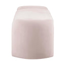 Scarlet Upholstered Performance Velvet Bench