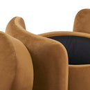 Scarlet Upholstered Performance Velvet Ottoman