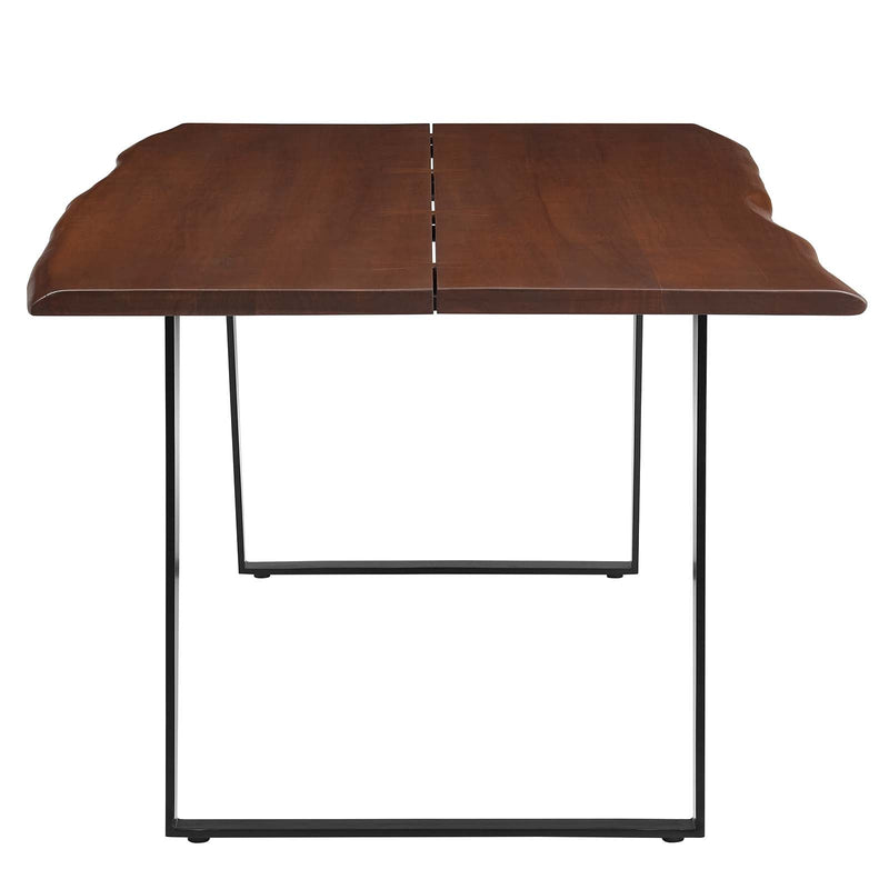 Marcel 74" Live Edge Acacia Wood Dining Table