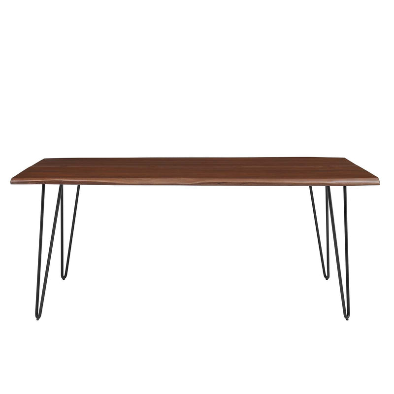 Thatcher 74"  Live Edge Acacia Wood Dining Table
