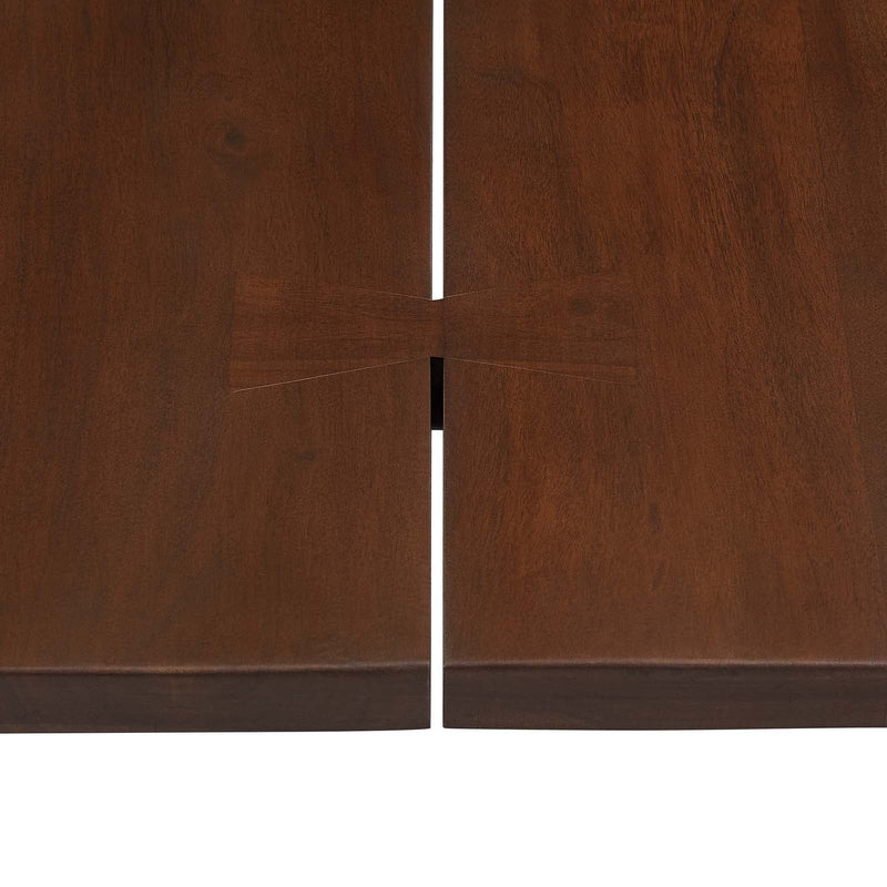 Thatcher 74"  Live Edge Acacia Wood Dining Table