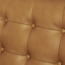 Jackson Tufted Vegan Leather Sofa
