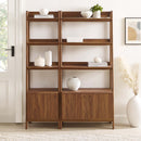 Raul Wood Bookshelves - Set of 2