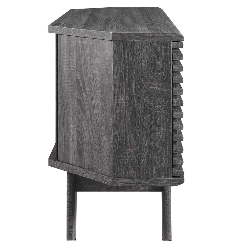 Quincya 46" Corner TV Stand