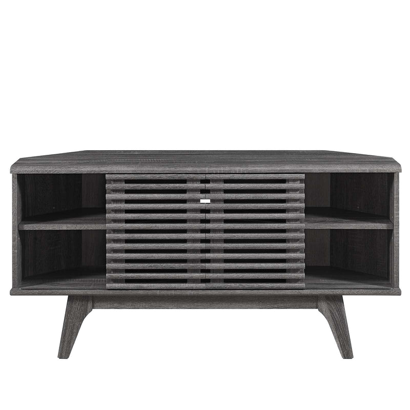 Quincya 46" Corner TV Stand