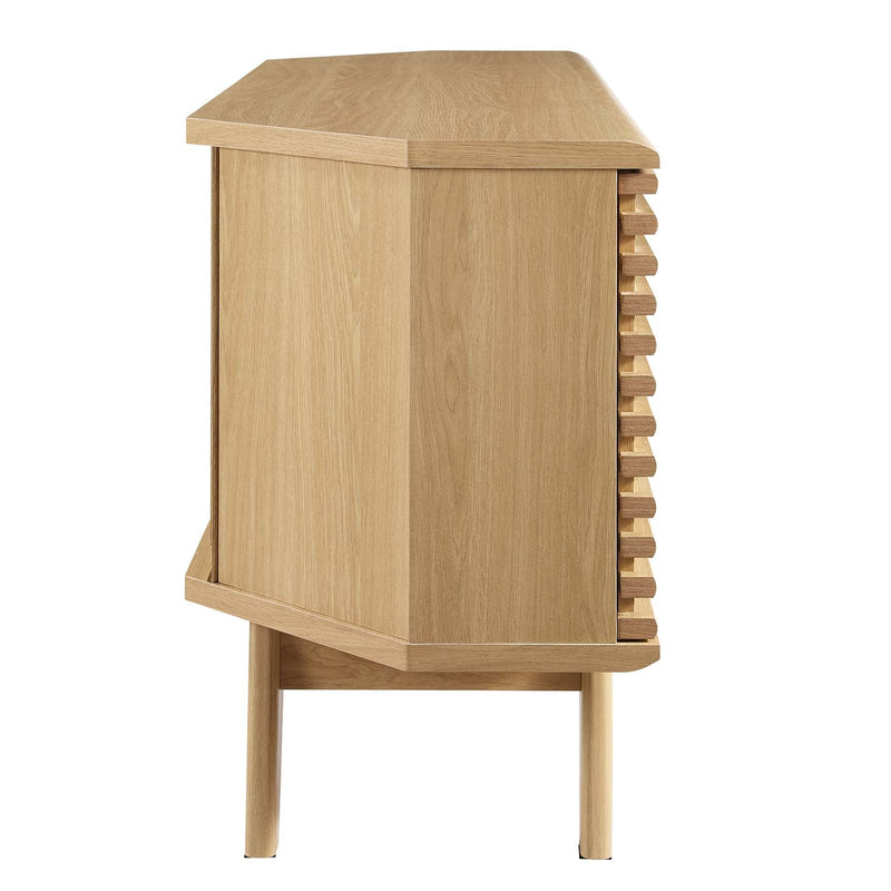 Quincya 46" Corner TV Stand