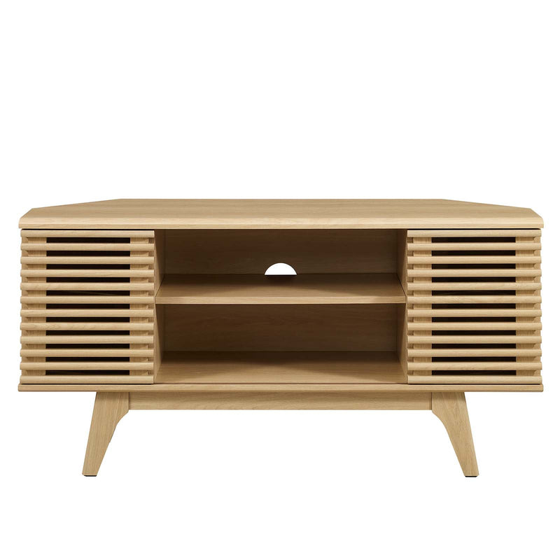 Quincya 46" Corner TV Stand