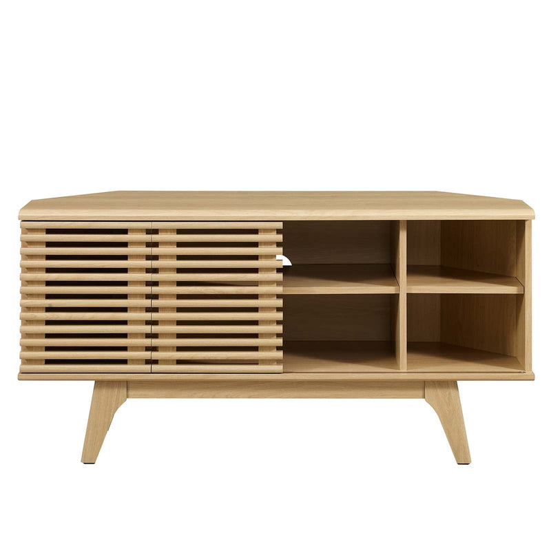 Quincya 46" Corner TV Stand